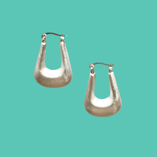 Silver Hoop Earrings