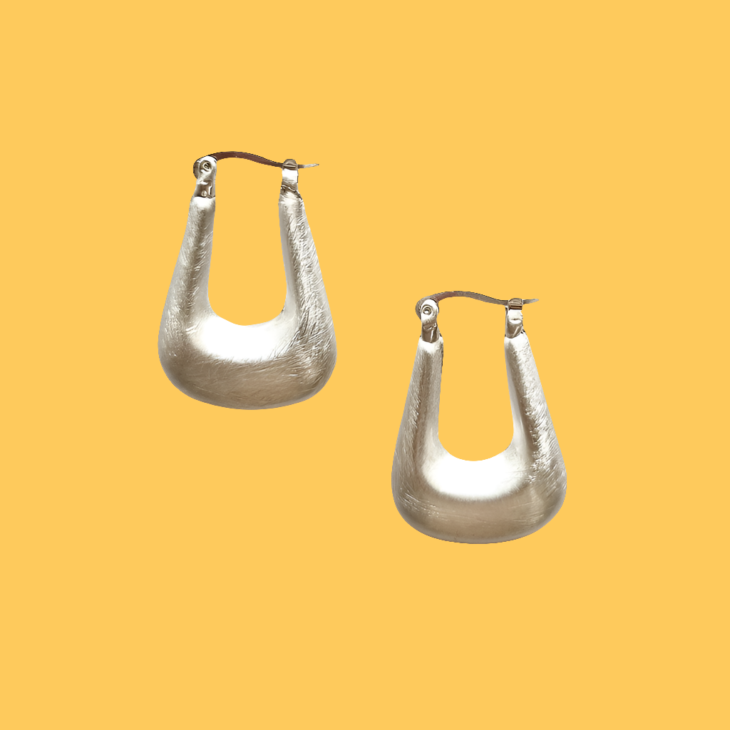 Silver Hoop Earrings