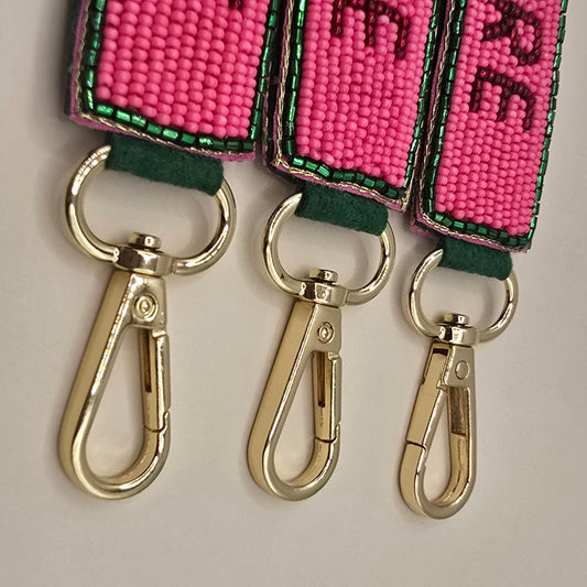 Amore Beaded Keyring