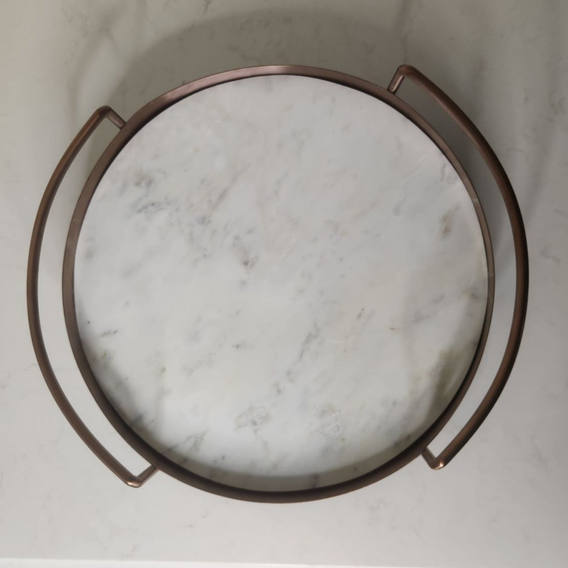 Copper/ Marble Tray