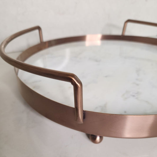 Copper/ Marble Tray