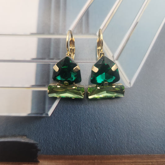 Suzanne Gem Earring Green