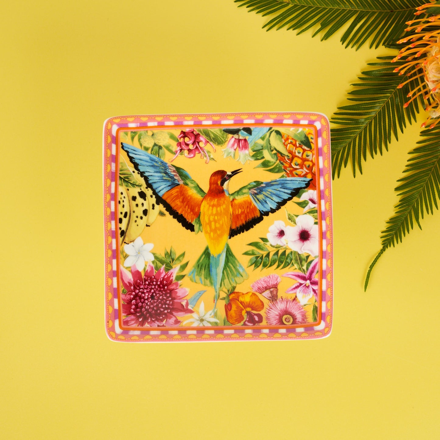 Square Trinket Tray Tropicana Australiana